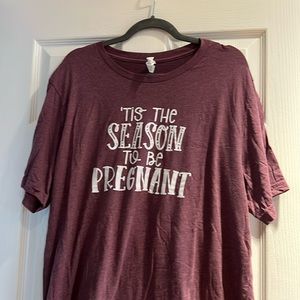 Pregnancy Holiday Shirt